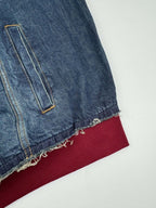 2026 New GS Embroidered Denim Hooded Jacket (25337-C30)