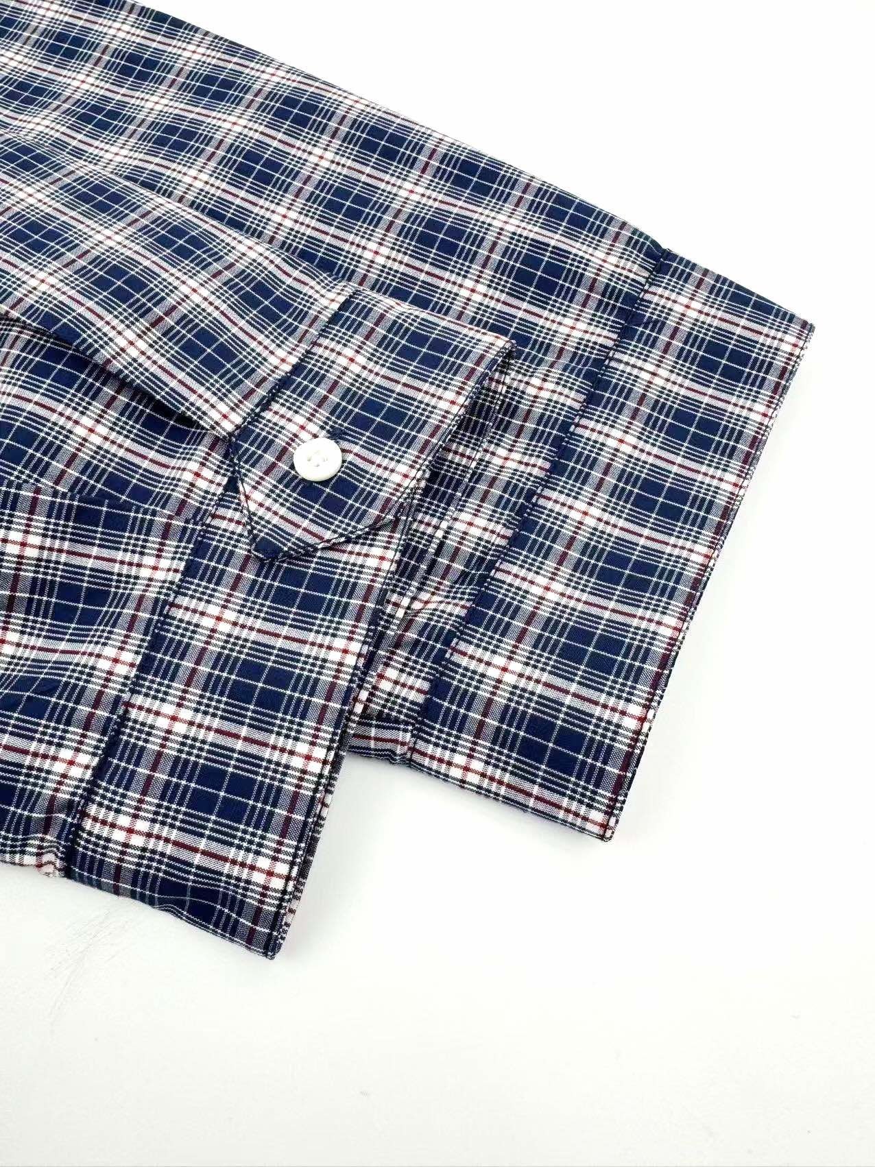 2026 New GS Embroidered Check Jacket (25258-C20)