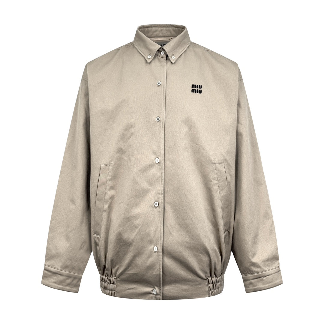 2026 New GS Embroidered Button-Up Jacket (25250-C25)