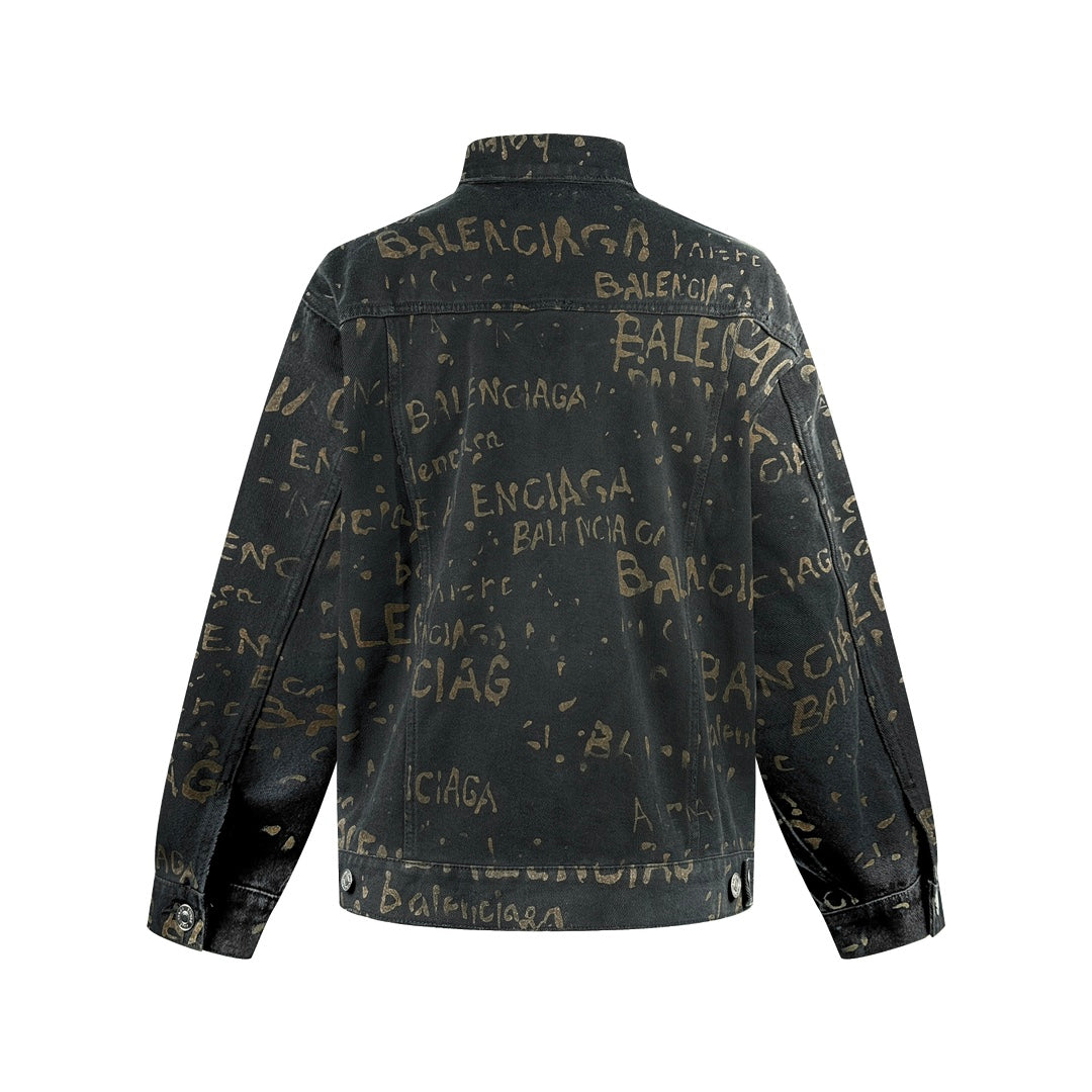 2026 New GS Washed All-Over Print Jacket (24056-C30)