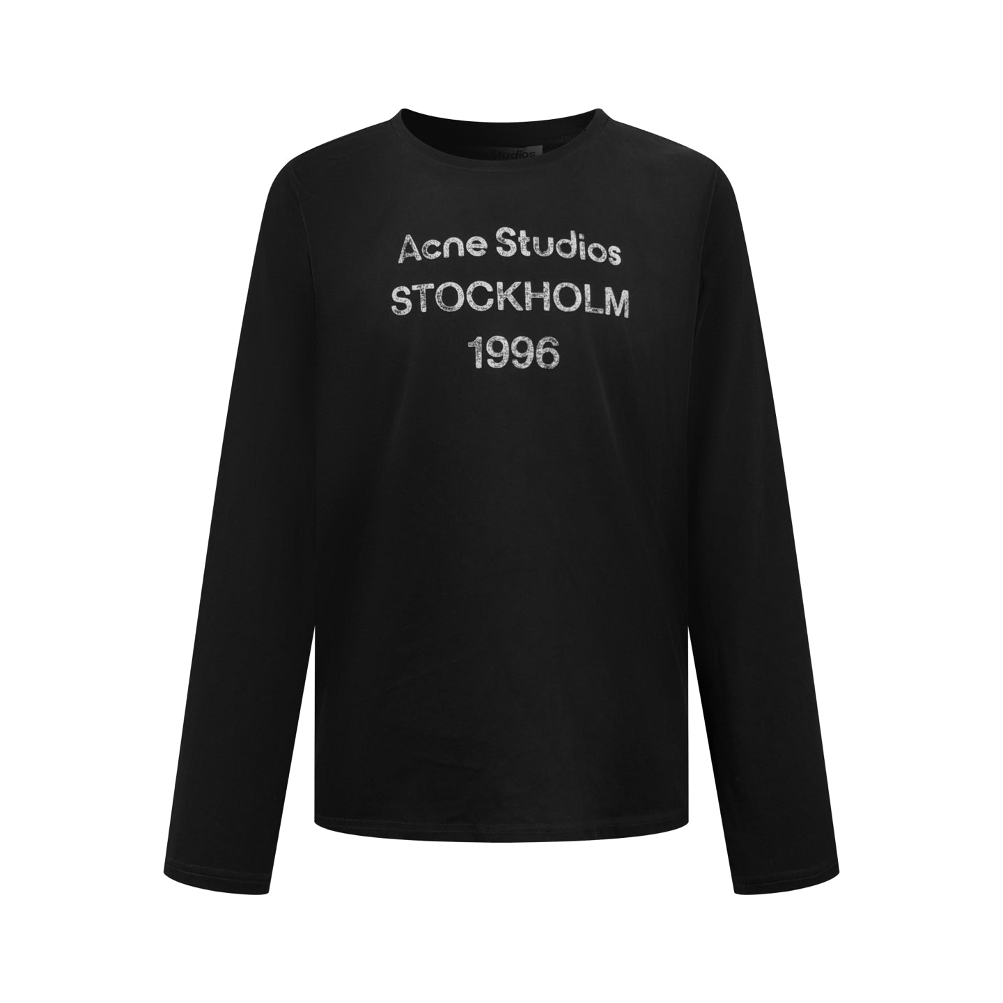 2026 New GS Long-Sleeved T-Shirt with Distressed Printed Logo (CC975-A40)
