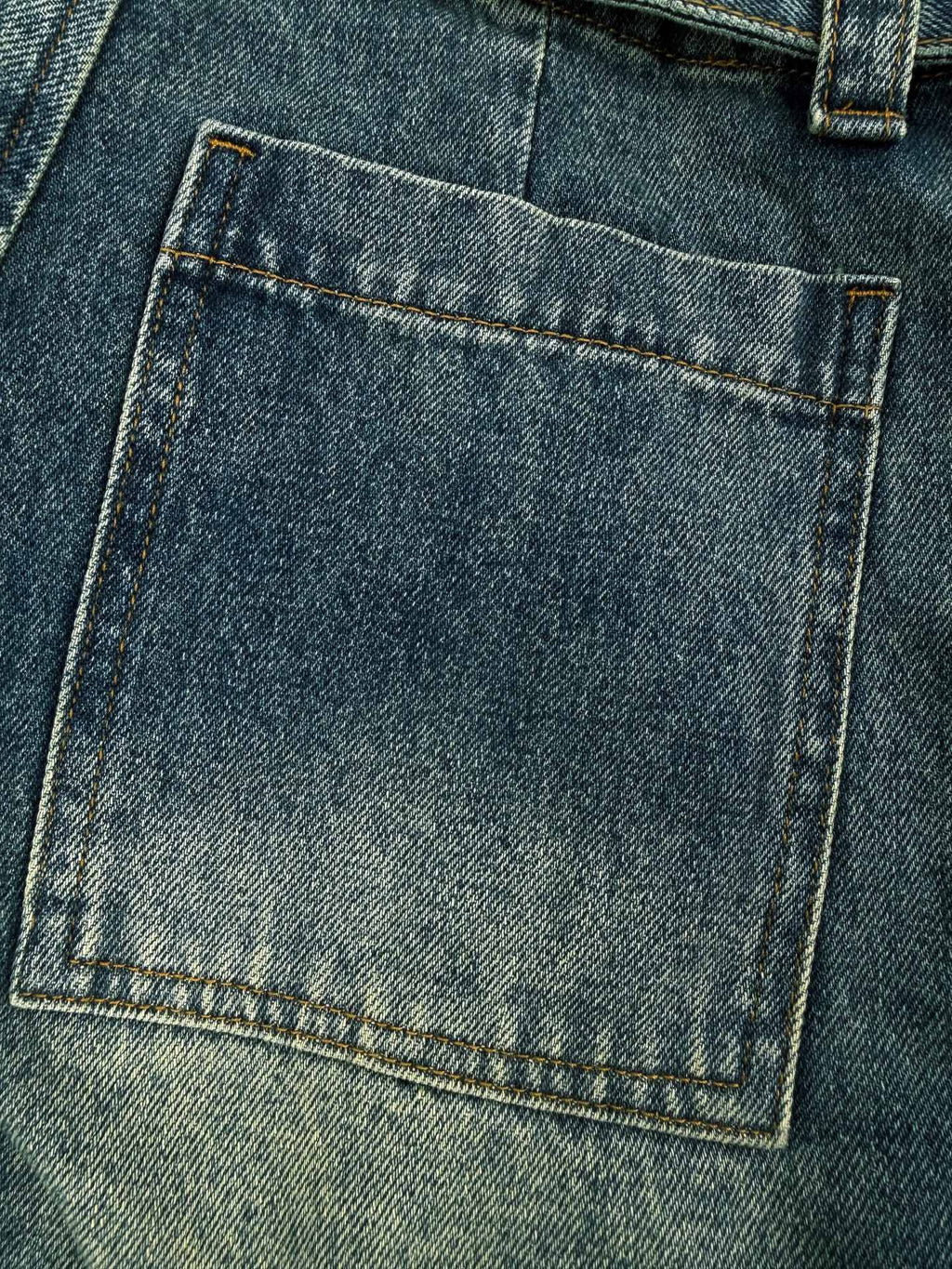 2026 New GS Leather Patch Jeans (BB828-B70)