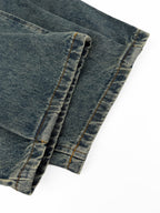 2026 New GS Leather Patch Jeans (BB828-B70)