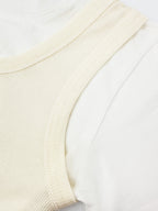 2026 Women's GS Faux Two-Piece Short-Sleeved Top (FF701)