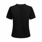 2026 Women’s GS Short-Sleeved T-Shirt with Screen-Printed Distressed Logo (FF731)