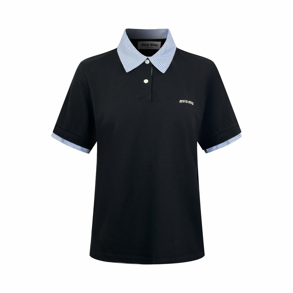 2026 Women’s GS Colour-Blocked Collared Polo Shirt (FF713)