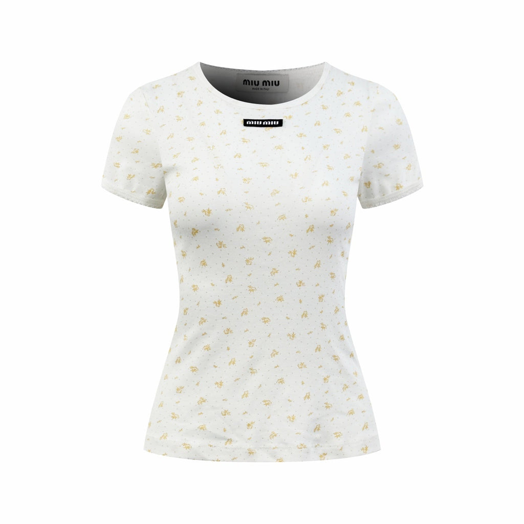 2026 Women’s GS Floral Short-Sleeved T-Shirt (FF745)