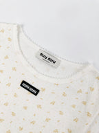 2026 Women’s GS Floral Short-Sleeved T-Shirt (FF745)