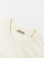 2026 New Mon Striped Logo Patch Short-Sleeved T-Shirt (AA612-A10)