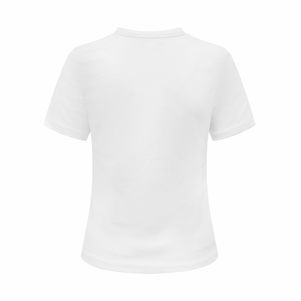 2026 Women’s GS -marked printed short-sleeved top (DD133)
