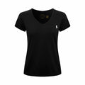 2026 Women’s GS Embroidered V-neck Short-sleeved Top (FF743)