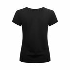 2026 Women’s GS Embroidered V-neck Short-sleeved Top (FF743)