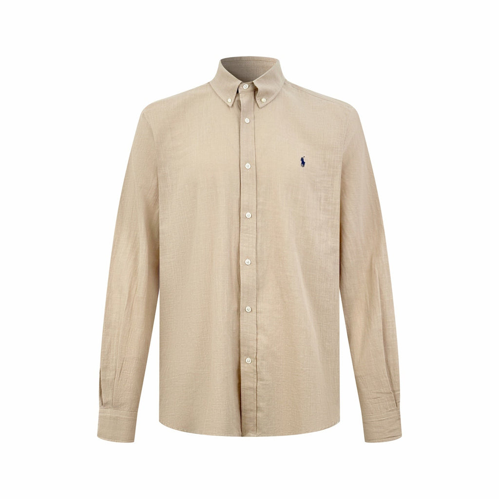 2026 Women’s GS Embroidered Linen Shirt (FF736)