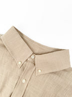 2026 Women’s GS Embroidered Linen Shirt (FF736)