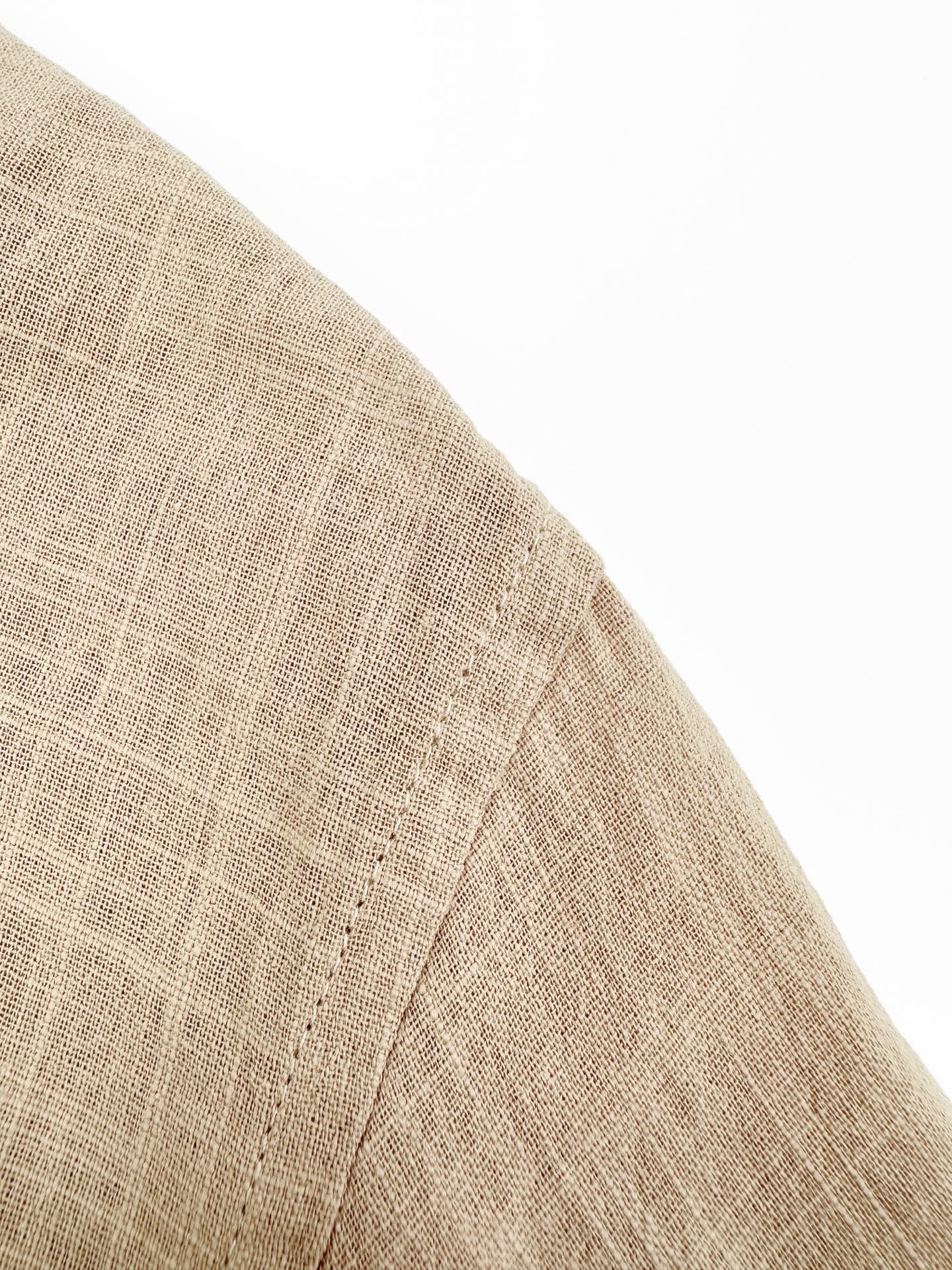 2026 Women’s GS Embroidered Linen Shirt (FF736)