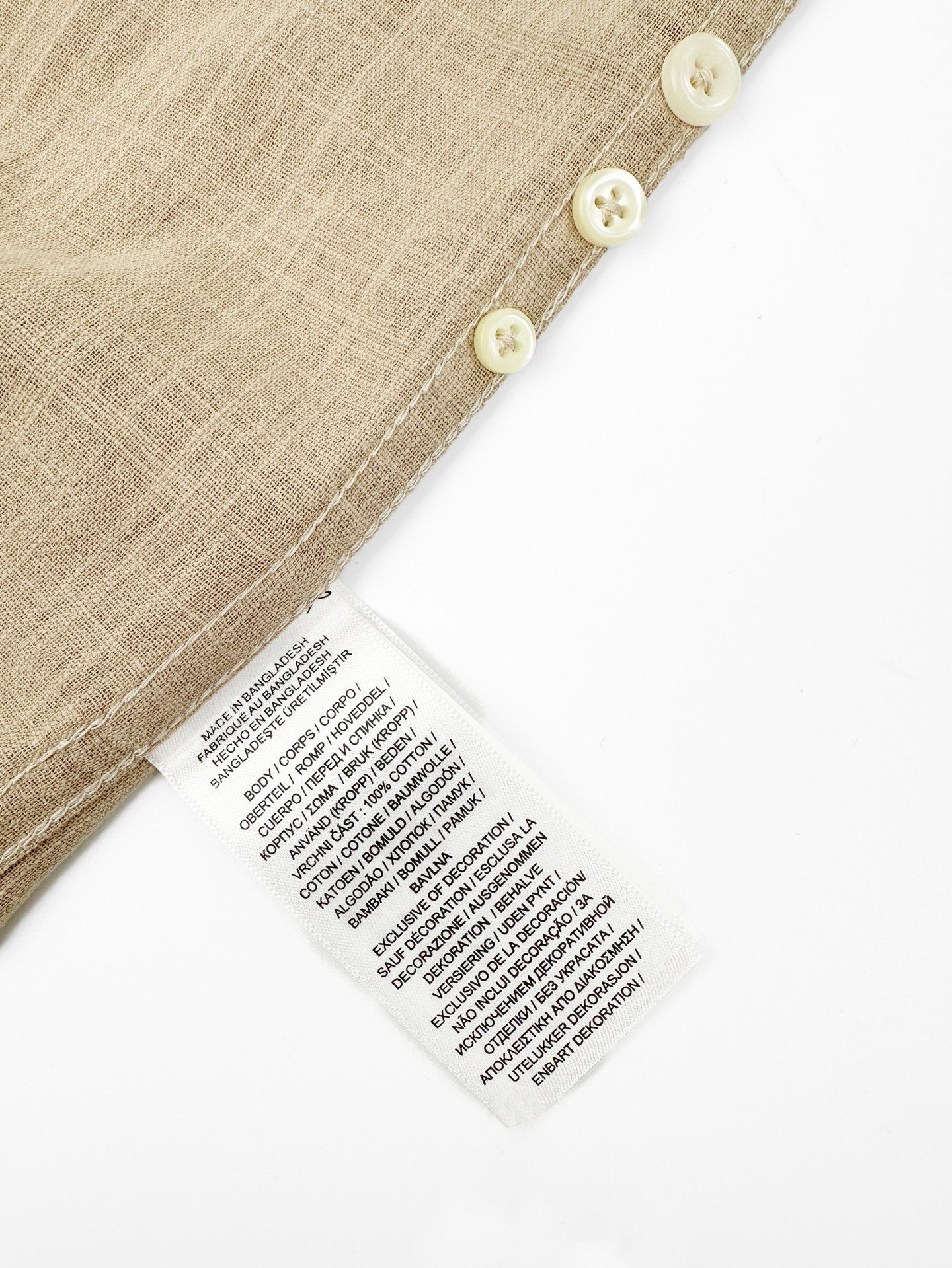 2026 Women’s GS Embroidered Linen Shirt (FF736)