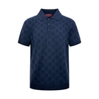 2026 New Arrival GS All-over Jacquard Short-sleeved Jumper (AA581-A85)
