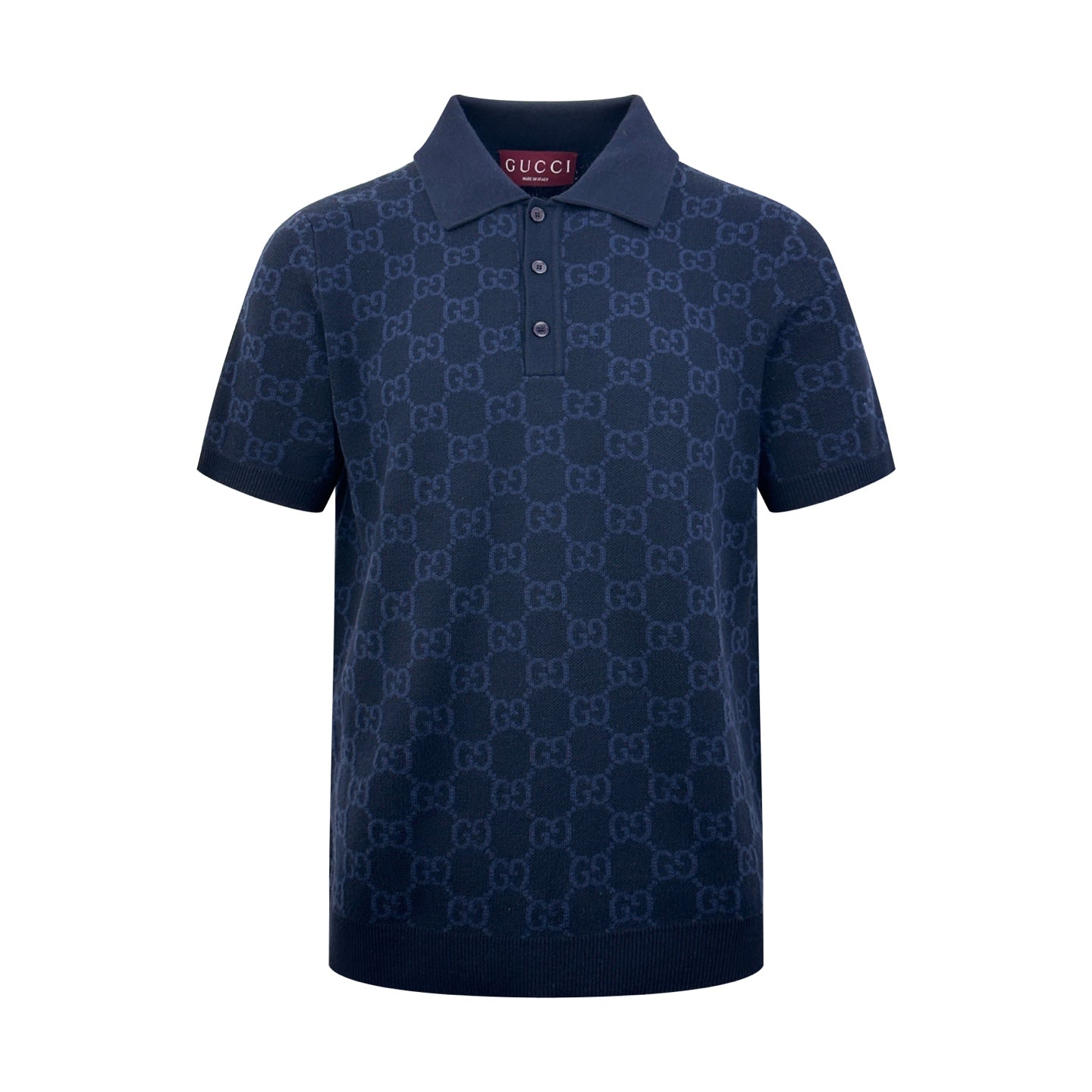 2026 New Arrival GS All-over Jacquard Short-sleeved Jumper (AA581-A85)