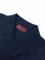 2026 New Arrival GS All-over Jacquard Short-sleeved Jumper (AA581-A85)