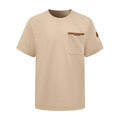 2026 New GS Leather-Trimmed Pocket Short-Sleeved Top (AA573-A20)