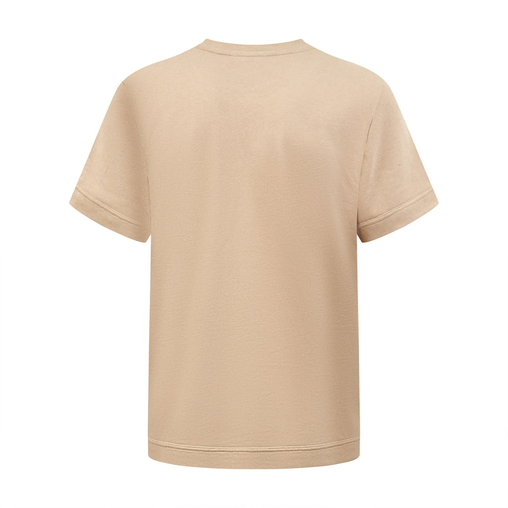 2026 New GS Leather-Trimmed Pocket Short-Sleeved Top (AA573-A20)