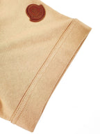 2026 New GS Leather-Trimmed Pocket Short-Sleeved Top (AA573-A20)