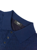 2026 New Arrival GS Jacquard Polo Neck Knit Jumper (AA622-A75)