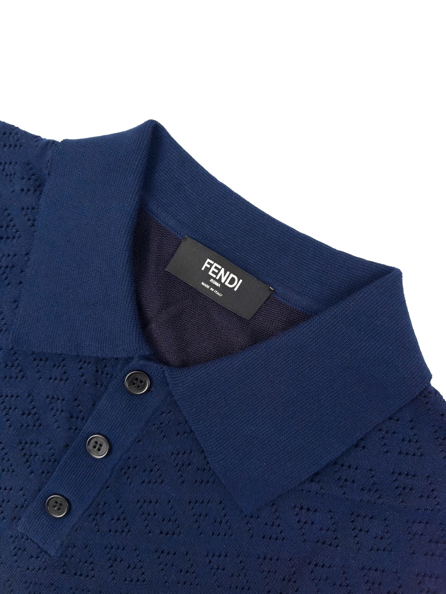 2026 New Arrival GS Jacquard Polo Neck Knit Jumper (AA622-A75)