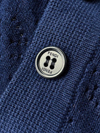 2026 New Arrival GS Jacquard Polo Neck Knit Jumper (AA622-A75)
