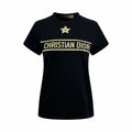 2026 Women’s GS Lucky Star Embroidered Short-Sleeved T-Shirt (DD127)