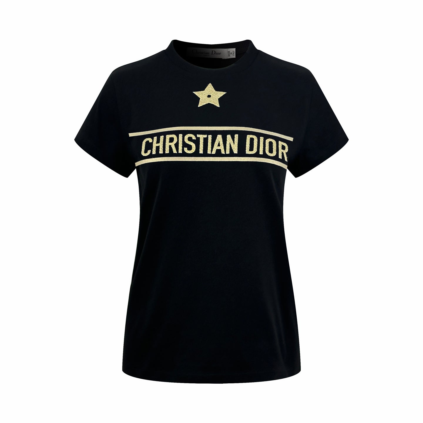 2026 Women’s GS Lucky Star Embroidered Short-Sleeved T-Shirt (DD127)