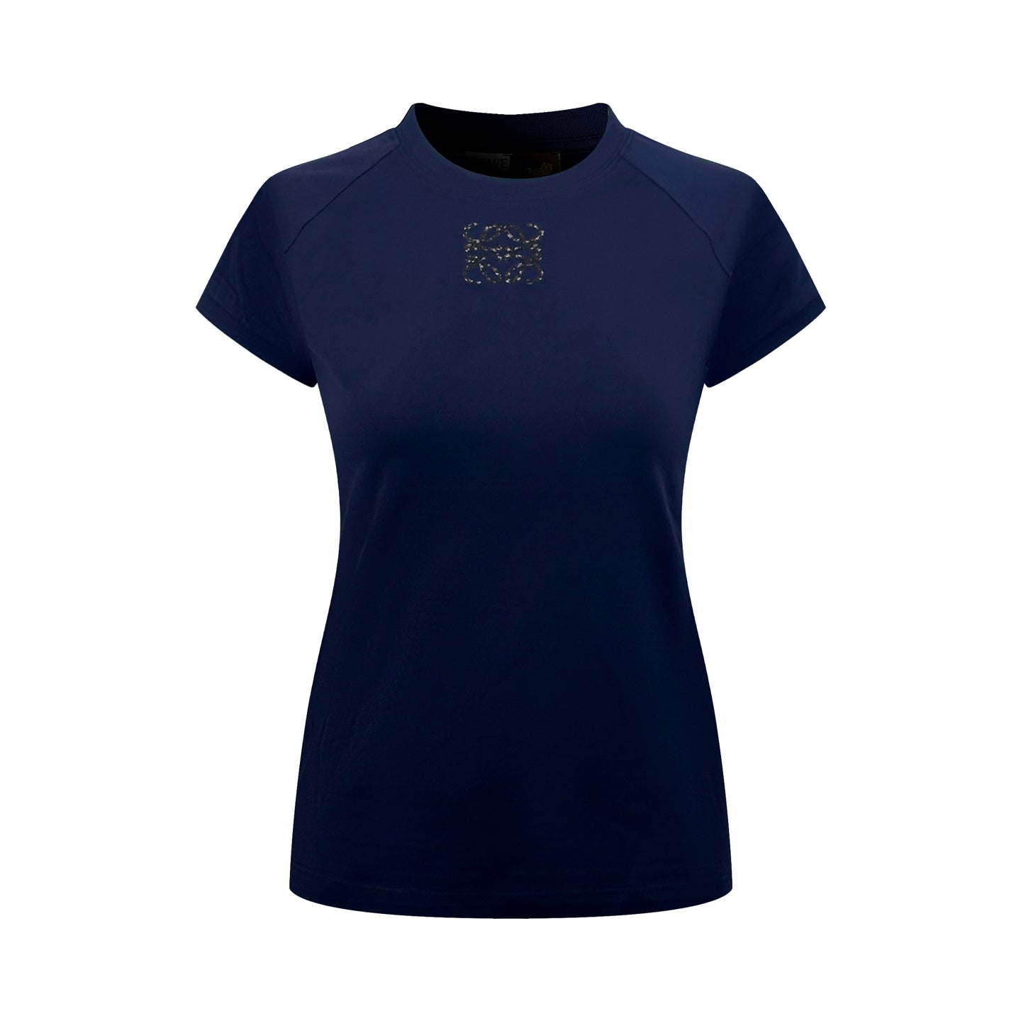 2026 Women’s GS Mosaic Embroidered Short-Sleeved Top (DD128)