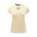 2026 Women’s GS Mosaic Embroidered Short-Sleeved Top (DD128)