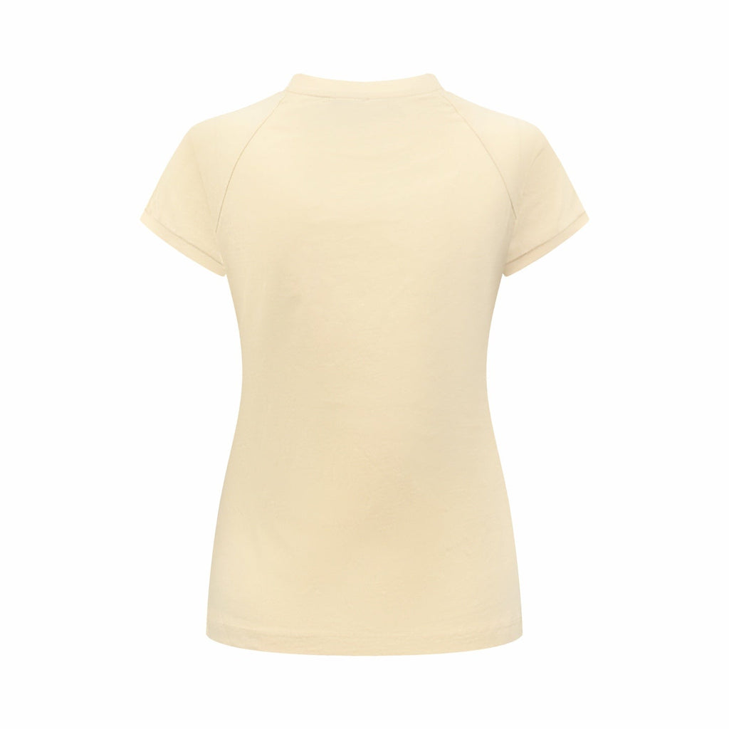 2026 Women’s GS Mosaic Embroidered Short-Sleeved Top (DD128)