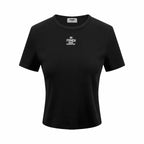 2026 Women’s GS Embroidered Short-Sleeved Top (EE424)