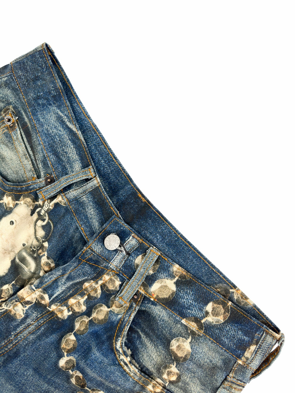 2026 Women's GS Optical Illusion Striped Dyed Jeans (EE416)