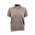 2026 Women’s GS Two-piece-style Patchwork Polo Neck Knit Top (DD103)