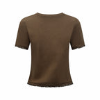2026 Women’s GS Lace Short-Sleeved T-Shirt (FF740)