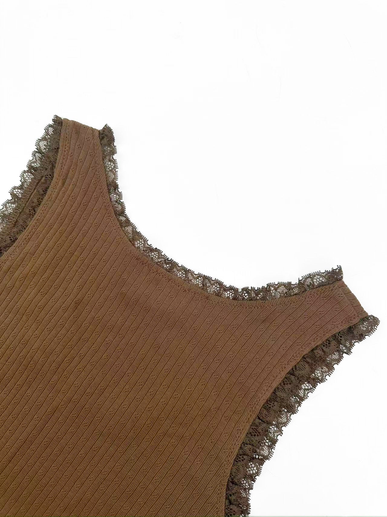 2026 Women’s GS Lace-Trimmed Tank Top (FF742)