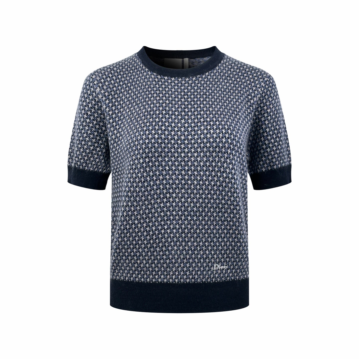 2026 Women’s GS Jacquard Embroidered Short-Sleeved Jumper (DD110)