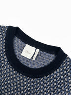 2026 Women’s GS Jacquard Embroidered Short-Sleeved Jumper (DD110)