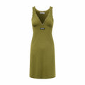 2026 Women’s GS Lace-Trimmed Spaghetti-Strap Dress (FF739)
