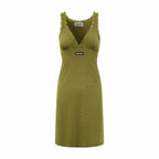 2026 Women’s GS Lace-Trimmed Spaghetti-Strap Dress (FF739)