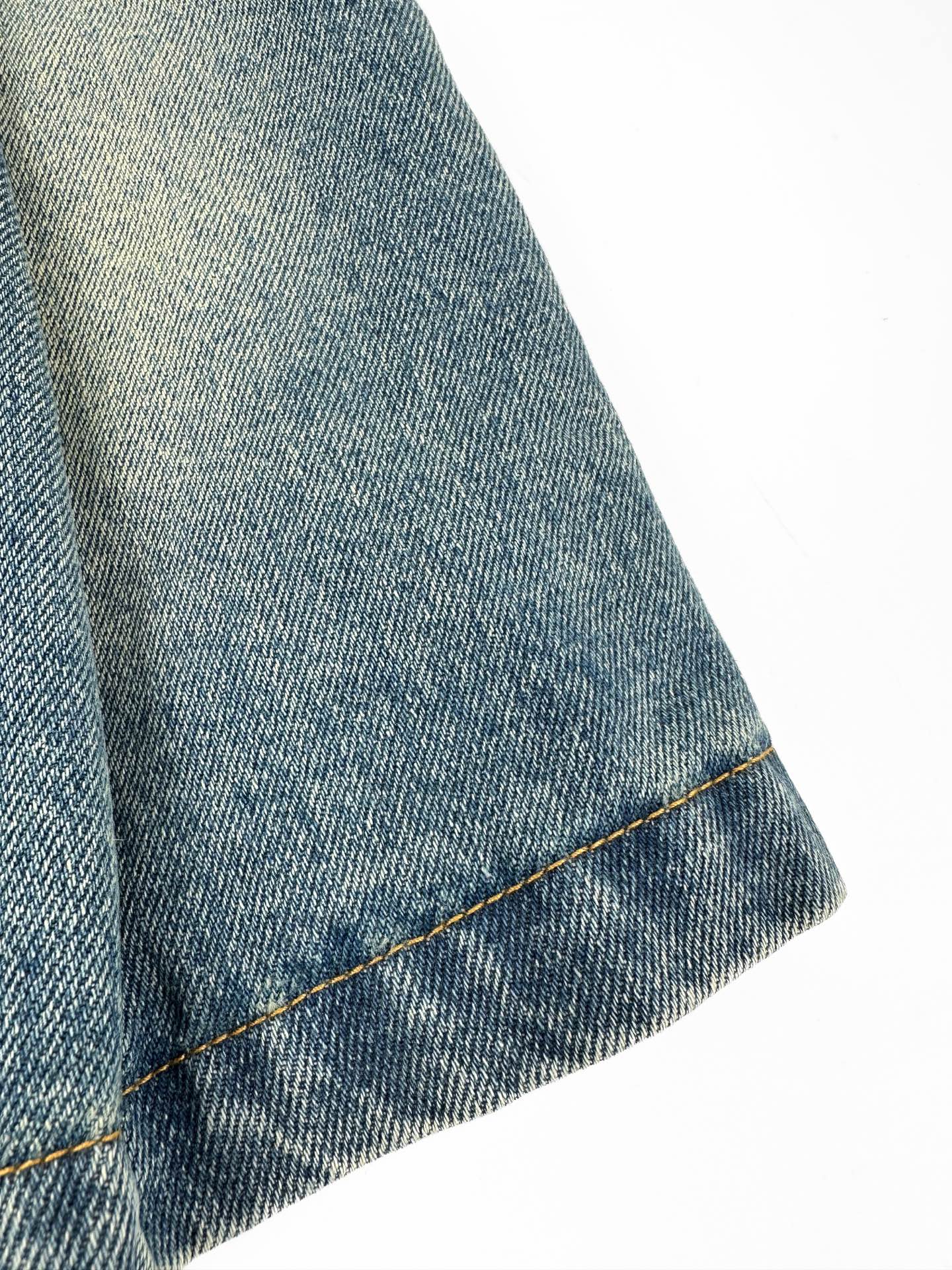 2026 Women’s GS Leather Denim Mini Skirt (EE417)