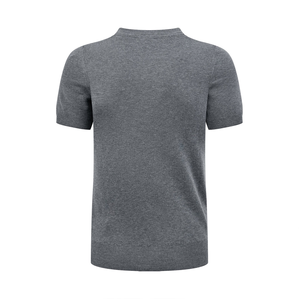 2026 New GS Logo Embroidered Short-Sleeved Sweater (AA597-A50)