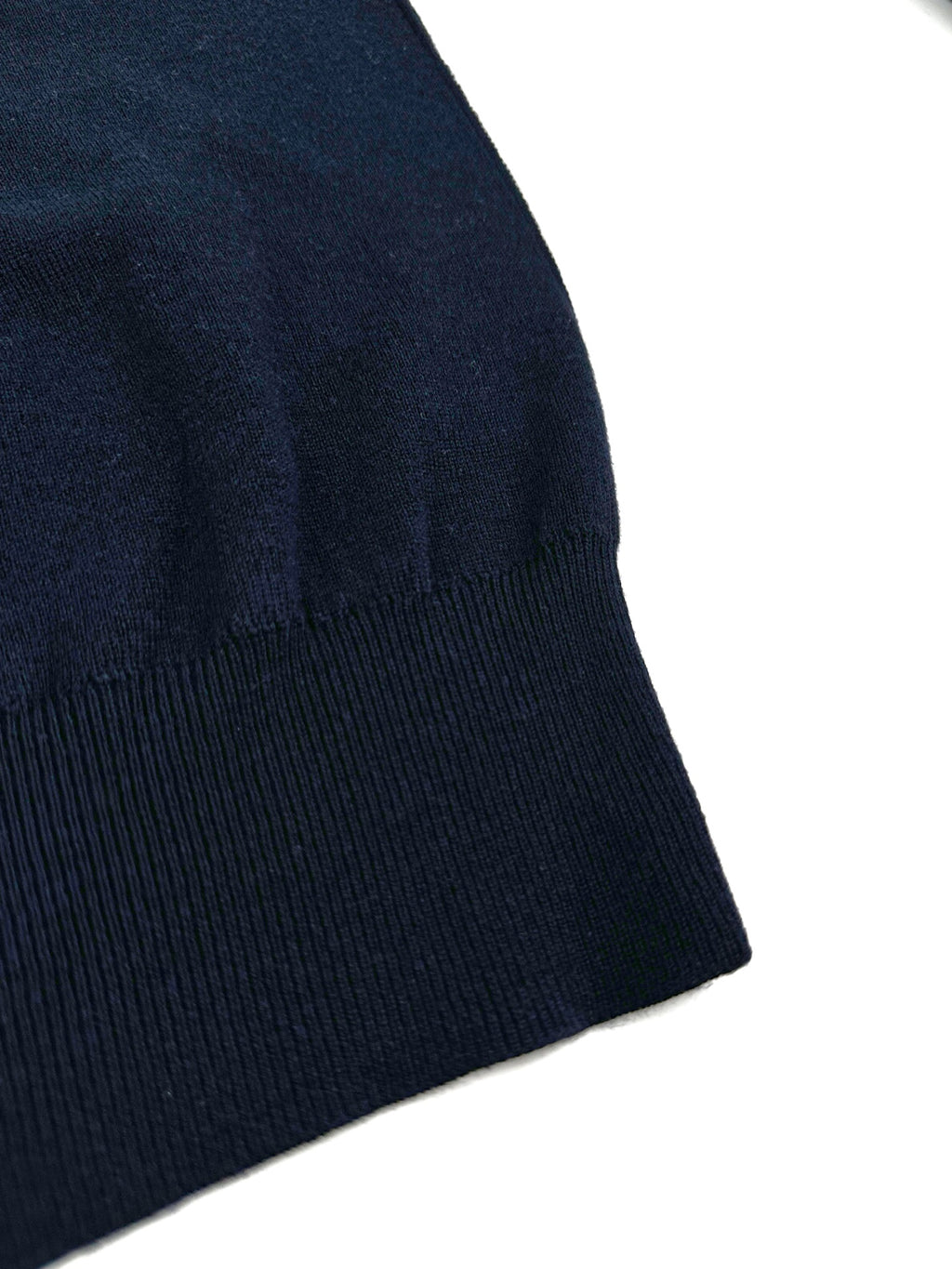 2026 New GS Embroidered Logo Polo Neck Knit Top (AA598-A60)