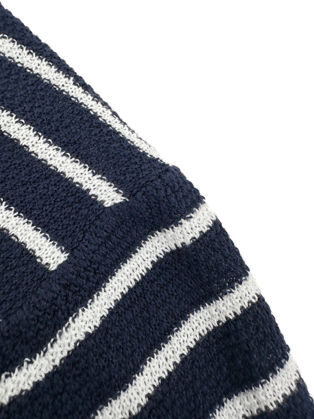 2026 New GS Embroidered Stripe Polo Neck Knit (CC985-A80)