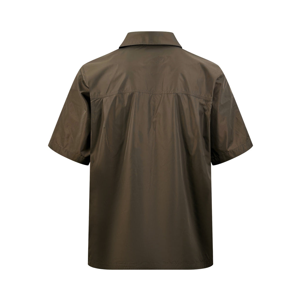 2026 New GS Logo Patch Pocket Short-Sleeved Shirt (AA613-A85)