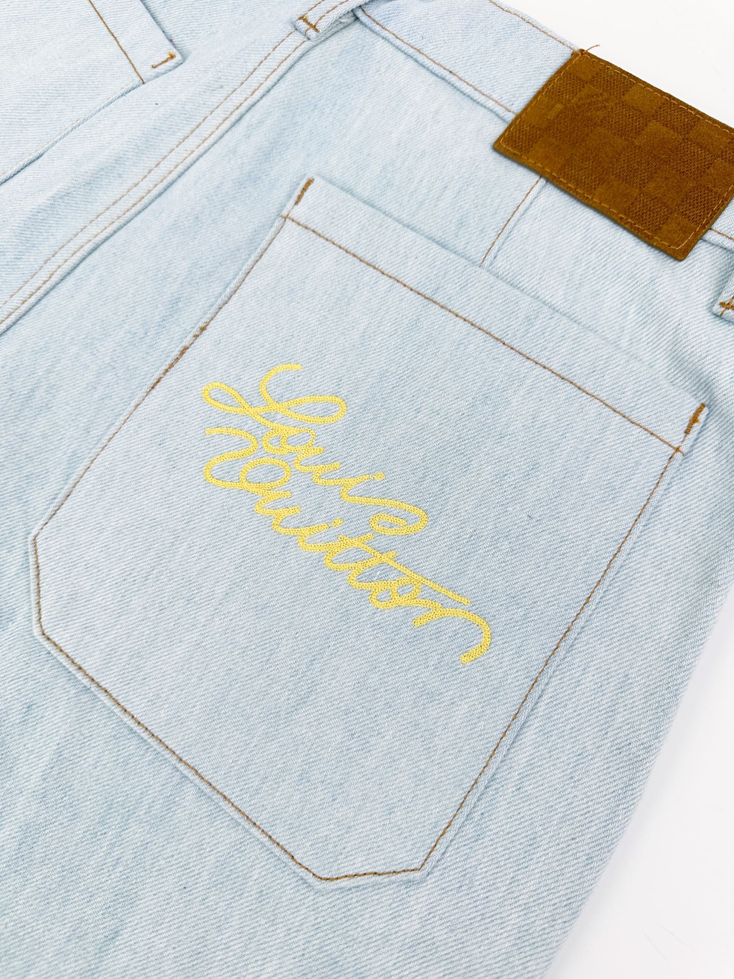 2026 New Arrival: GS Embroidered Denim Shorts (BB839-A80)