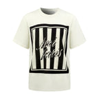 2026 New GS Letter Print Square T-shirt (BB880-A15)